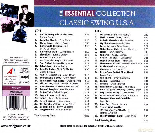 The Essential Collection - Classic Swing [2CD]