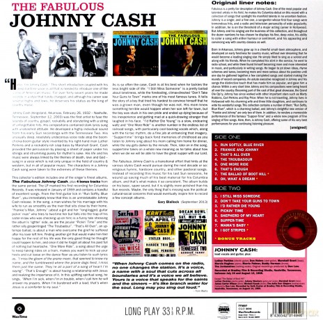 Johnny Cash: The Fabulous Johnny Cash [Winyl]