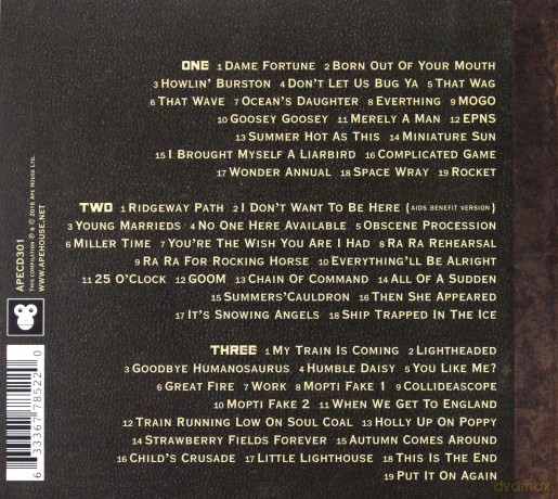 Andy Partridge: The Fuzzy Warbles Collection Volumes 1-3 [3CD]