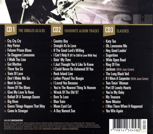 Johnny Cash: The Greatest Songs [3CD]