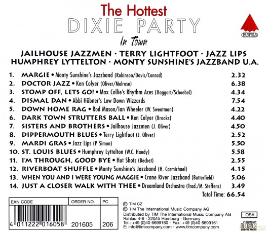 The Hottest Dixie Party In Town [CD]