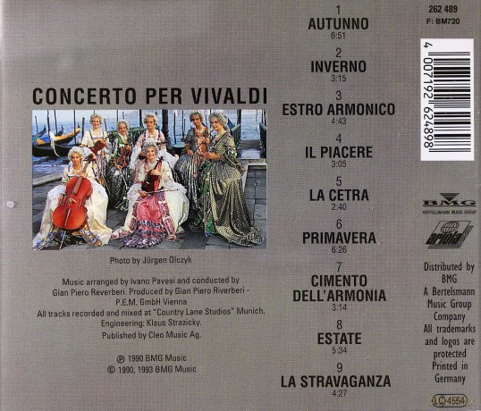 Rondo Veneziano: Concerto per Vivaldi [CD]