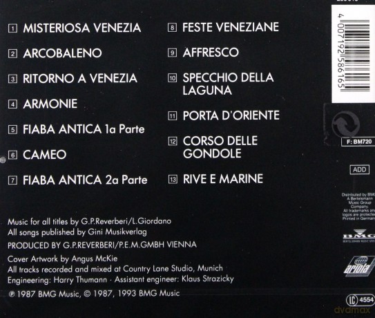 Rondo Veneziano: Misteriosa Venezia [CD]