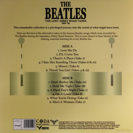 The Beatles: The Lost Abbey Road Tapes 1962-64 (Clear) [Winyl]