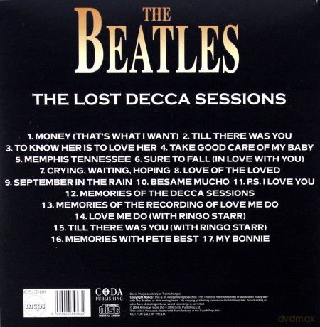 The Beatles: The Lost Decca Sessions And Other Gems [CD]