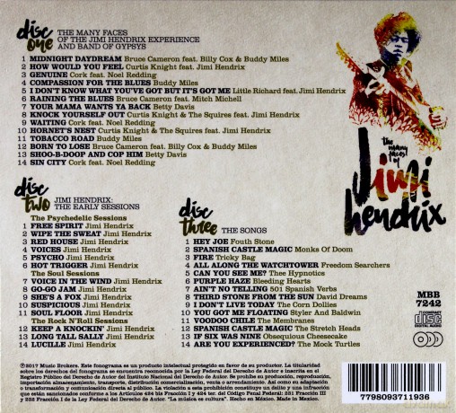 Jimi Hendrix: The Many Faces Of Jimi Hendrix [3CD]