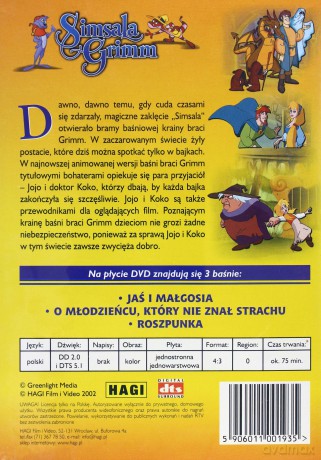Simsala 1: Jaś i Małgosia [DVD]
