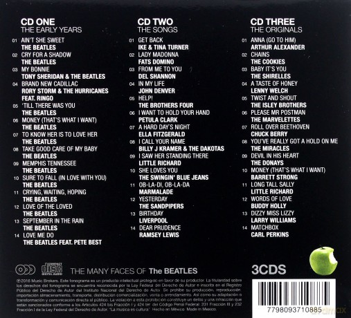 The Beatles: The Many Faces Of The Beatles [3CD]