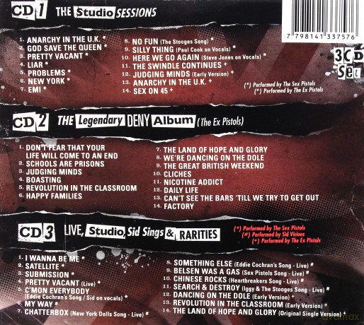 Sex Pistols: The Many Faces Of The Sex Pistols [3CD]