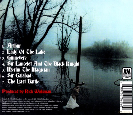 Rick Wakeman: The Myth And Legend Of King Arthur And The And The Knights Of The Round Table [CD]