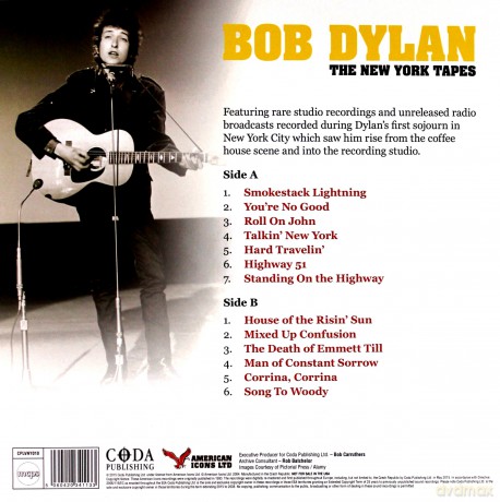Bob Dylan: The New York Tapes (Red Vinyl) [Winyl]