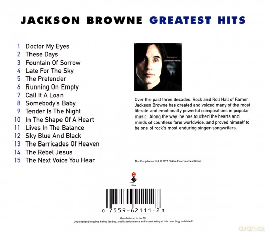 Jackson Browne: The Next Voice You Hear - The Best Of [CD]