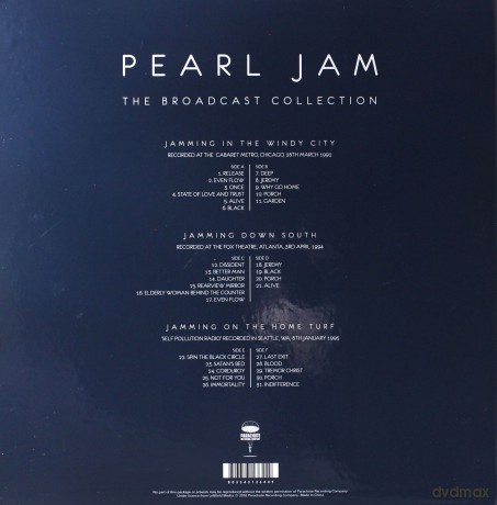 Pearl Jam: The Pearl Jam Broadcast Collection [3xWinyl]