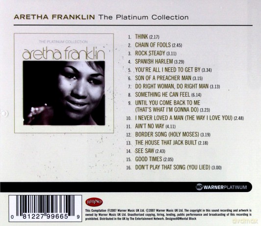 Aretha Franklin: The Platinum Collection [CD]