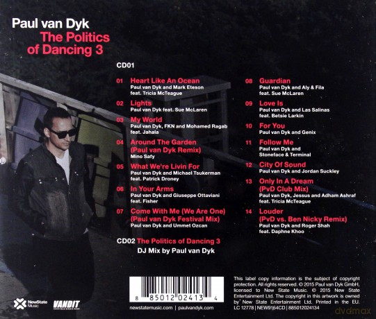 Paul Van Dyk: The Politics Of Dancing 3 [2CD]