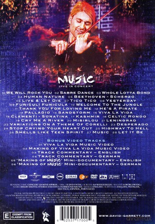 David Garrett: Music [DVD]