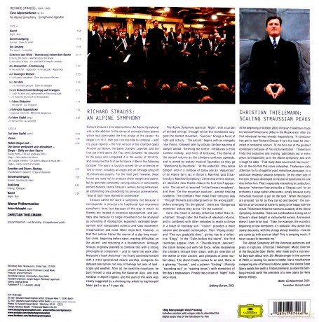 Christian Thielemann: Strauss An Alpine Symphony [Winyl]