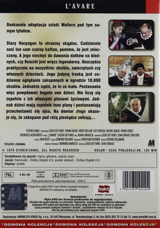 Skąpiec [DVD]