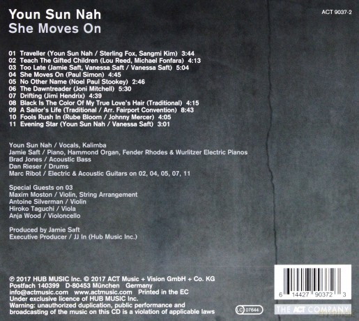 Youn Sun Nah: She Moves on [CD]