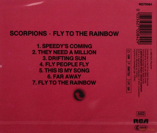 Scorpions: Fly To The Rainbow [CD]