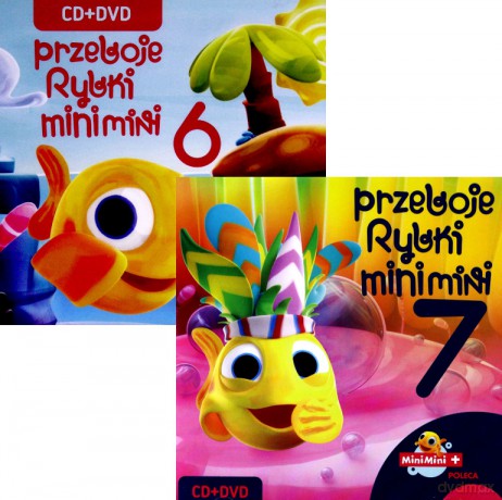 Mini Mini Przeboje Rybki vol. 6-7 Pakiet [2CD]+[2DVD]