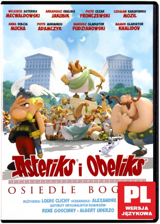 Asteriks i Obeliks Osiedle Bogów [DVD]