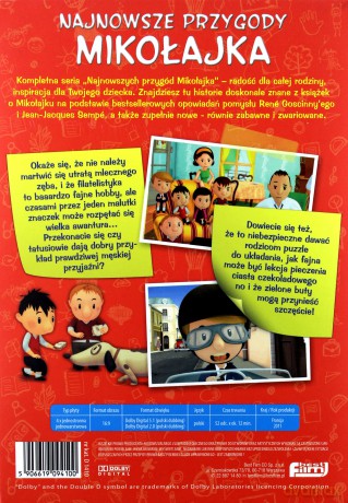 Najnowsze Przygody Mikołajka [BOX] [4DVD]