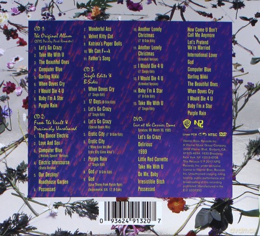 Prince: Purple Rain (Deluxe Version) [3CD]+[DVD]