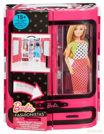 BARBIE Garderoba Walizeczka