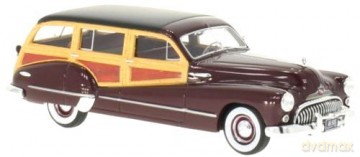 Buick Roadmaster 79 Estate Wagon 1947 (dark red/wood optics)
