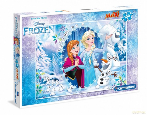 CLEMENTONI 100 el. Maxi specjalna kolekcja Frozen [PUZZLE]