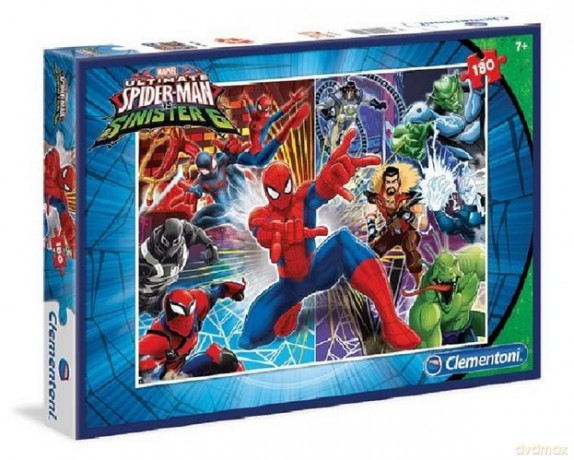 CLEMENTONI 180 el. Spider-Man Sinister 6 [PUZZLE]