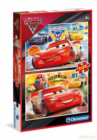 CLEMENTONI 2x20 el. Cars 3 [PUZZLE]