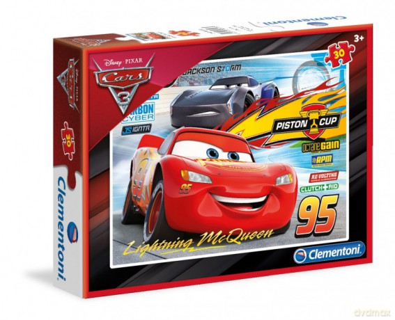 CLEMENTONI 30 el. Cars 3 [PUZZLE]