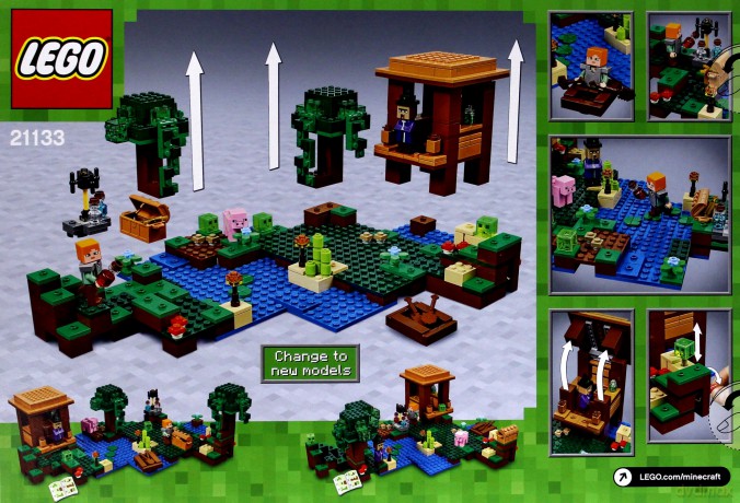 LEGO Minecraft Chatka czarownicy (21133) [KLOCKI]