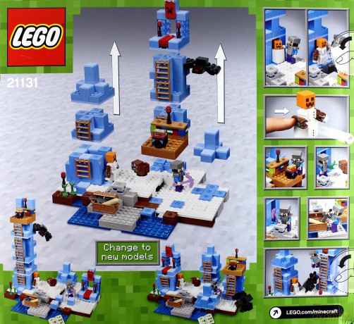 LEGO Minecraft Lodowe kolce (21131) [KLOCKI]