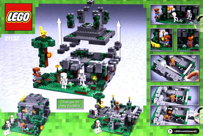 LEGO Minecraft Świątynia w dżungli (21132) [KLOCKI]