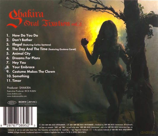 Shakira: Oral Fixation vol. 2 [CD]