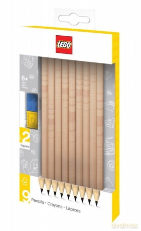 LEGO Zestaw 9 tradycyjnych ołówków