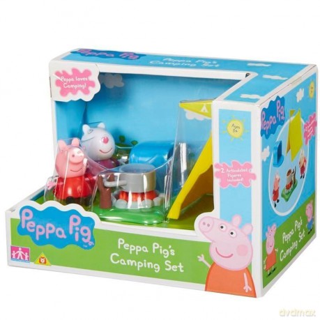 Peppa Zestaw Kemping + Figurki [FIGURKA]