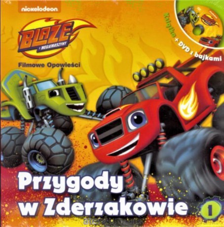 Blaze i megamaszyny 1 Przygody w Zderzakowie [KSIĄŻKA]+[DVD]