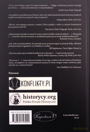 Bombowce nad Europą 1939-1945 - Richard Overy [KSIĄŻKA]