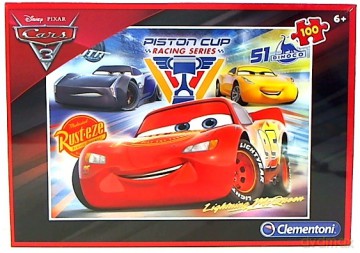 CLEMENTONI 100 el. Auta 3 (Disney) [PUZZLE]