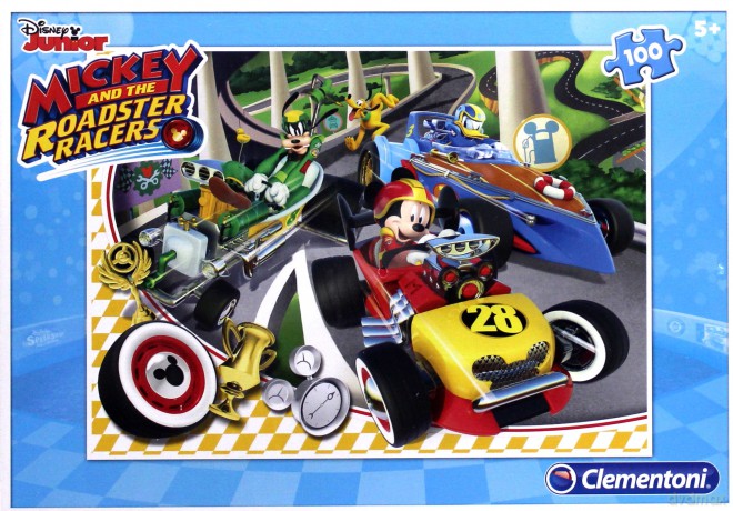 CLEMENTONI 100 el. Mickey Roadster Racers [PUZZLE]