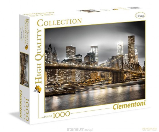 CLEMENTONI 1000 el. HQ New York skyline [PUZZLE]