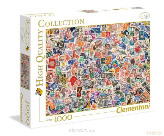 CLEMENTONI 1000 el. HQ Stamps [PUZZLE]