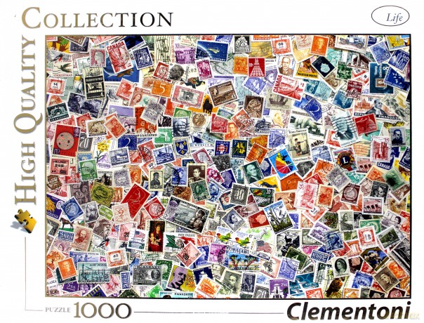 CLEMENTONI 1000 el. HQ Stamps [PUZZLE]