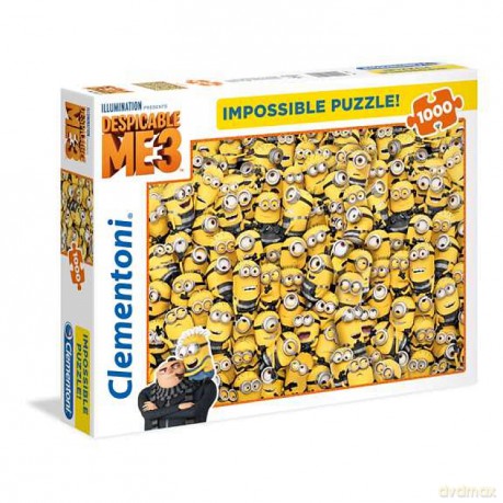 CLEMENTONI 1000 el. Impossible Puzzle! Minionki [PUZZLE]