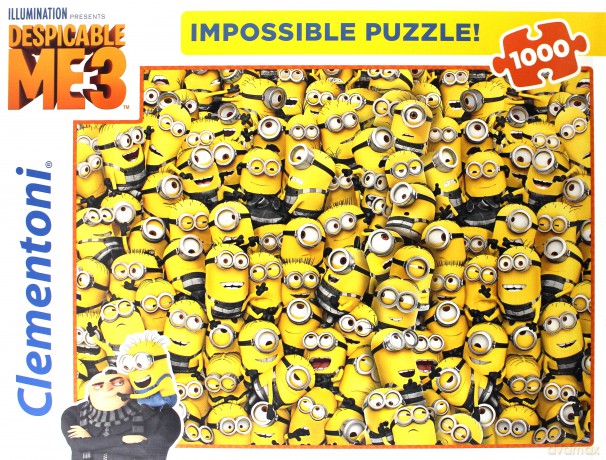 CLEMENTONI 1000 el. Impossible Puzzle! Minionki [PUZZLE]
