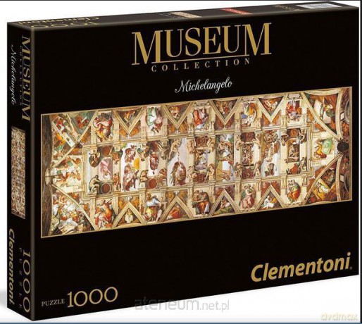 CLEMENTONI 1000 el. Kaplica Sykstyńska [PUZZLE]
